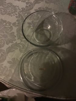 Princess house 2 bowls set