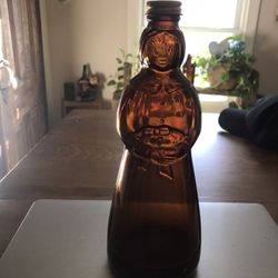 Antique Aunt Jemima Syrup Bottle 