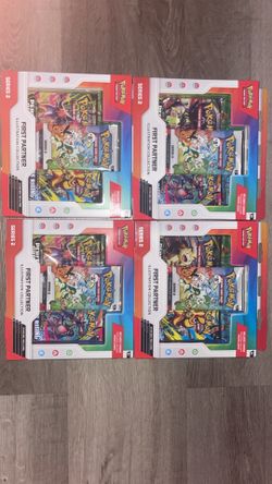 Pokémon First Partner Illustration Collection Series 2 - Lot of 4