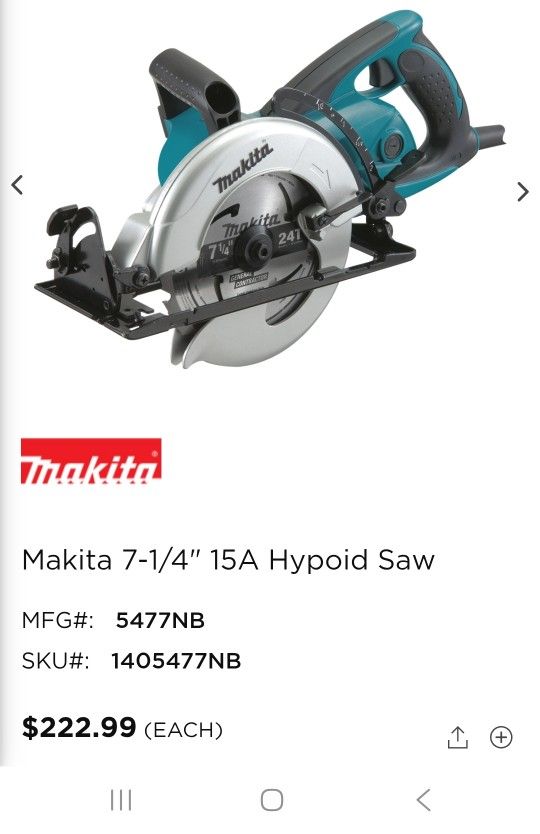 Brand New With New Debilo Blade 75