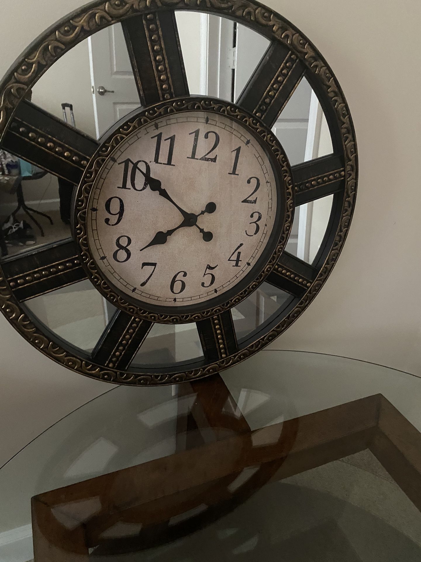 Clock Real Wood