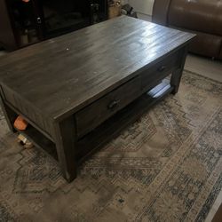 Dark Brown Coffee Table 
