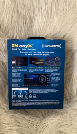 Sirius xm onyx