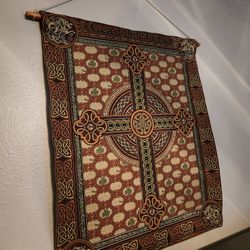Celtic Cross Tapestry