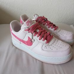 Nike Air Force 1 Low 'Valentine’s Day' Pearl Pink Women's Shoes Size 9
