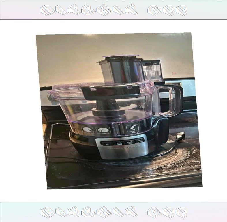 peace side Hamilton Beach Food Processor - Complete Kitchen Helper Tool