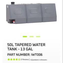 Ironman 4x4 13g Water Tank