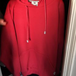 Pro club Sweater Heavyweight Red Large New