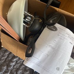 Harbor breeze ceiling fan bought brand new 2019. Never used works great.