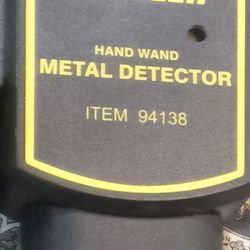 Security Metal Detector Wand