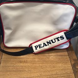 Vintage 1970’s-80’s Snoopy Vinyl Shoulder Tote Bag
