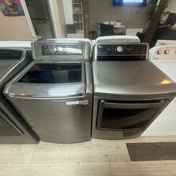 LG Washer And Dryer Set With Warranty