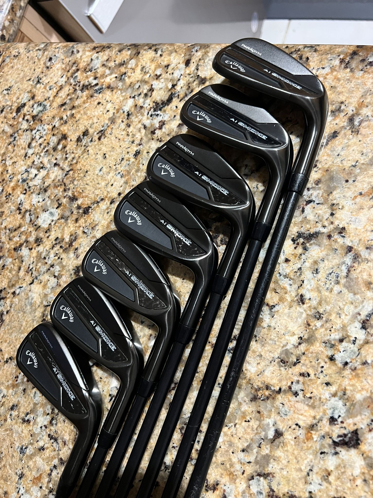 2024 Callaway Paradym Ai Smoke Iron Set (5–A, 7 Clubs)