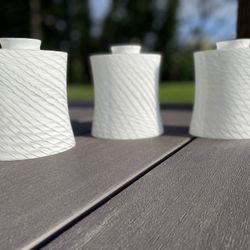 Three Glass Pendant Shades