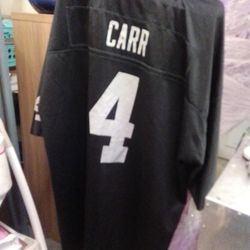Raiders Jersey Official NFL #4 CARR
