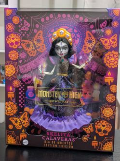 Monster High Mattel Howliday Skelita Calaveras - BNIB