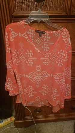 Sheer womens blouse