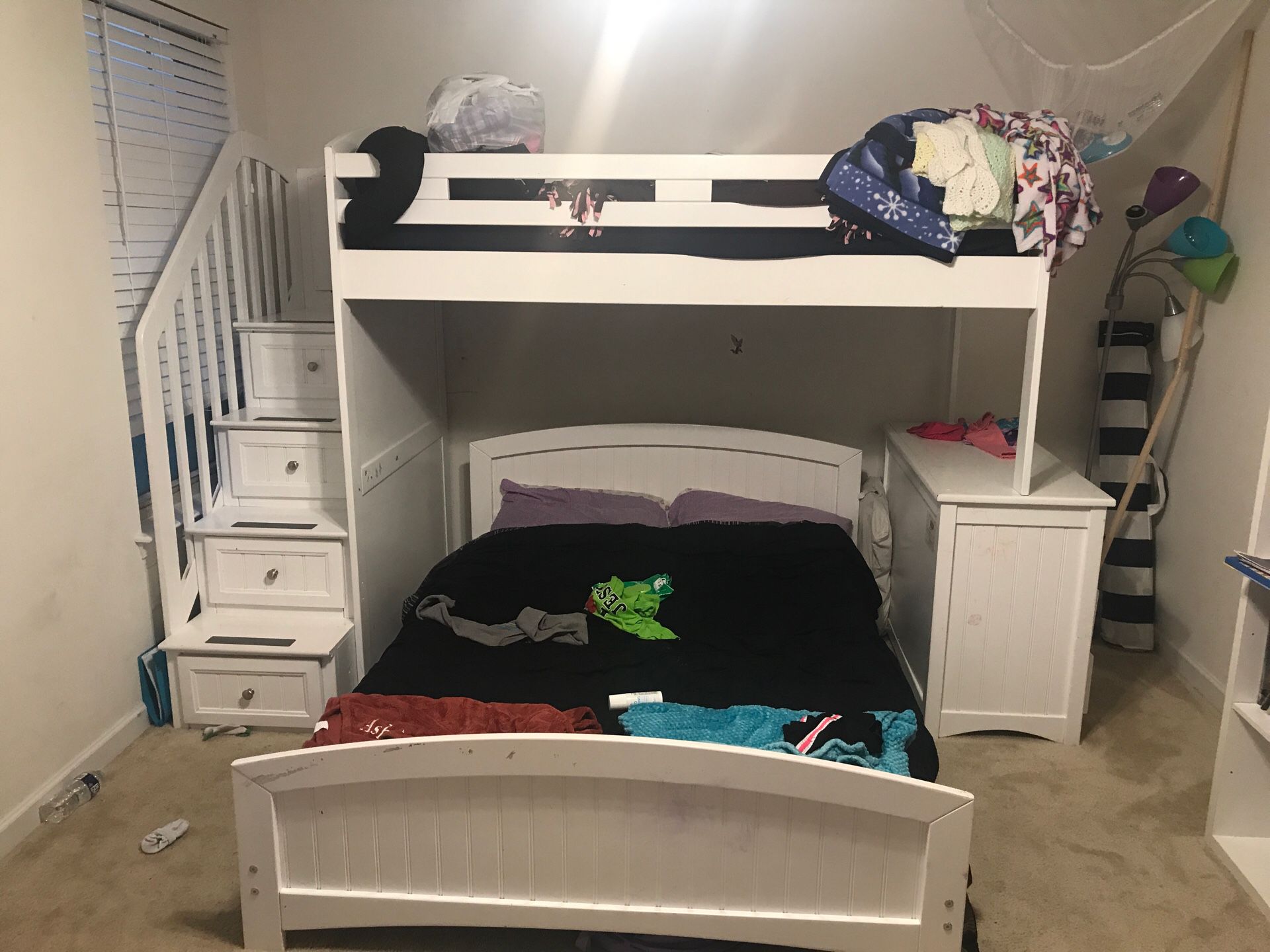 Bunk Bed with storage