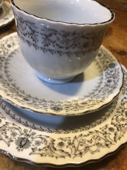 Fine china tea cups