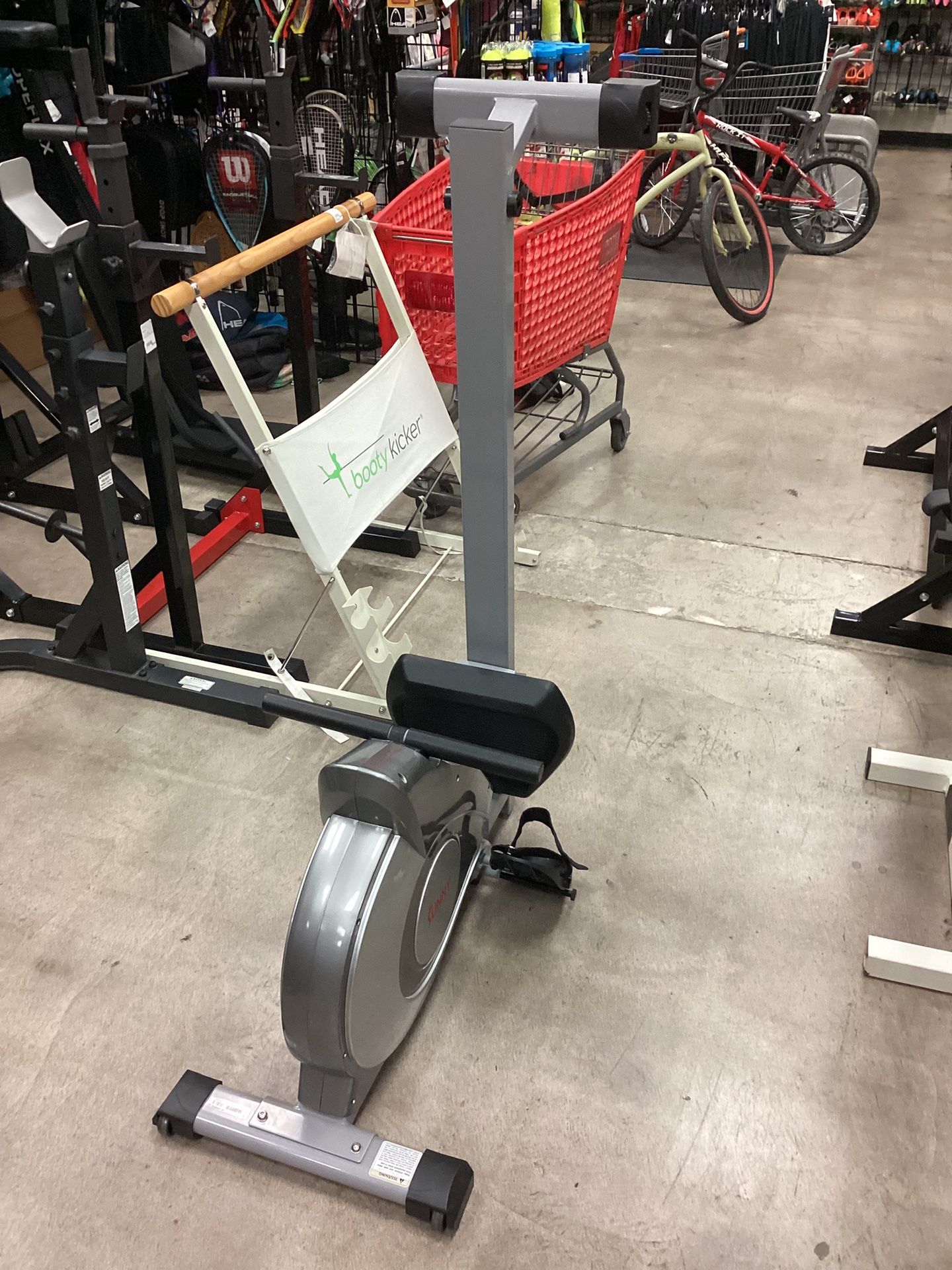 Used Sunny Health & Fitness SF-RW5515 Magnetic Rowing Machine (Read Description)