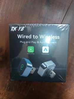 TK-YB Wireless CarPlay & Android Auto Adapter