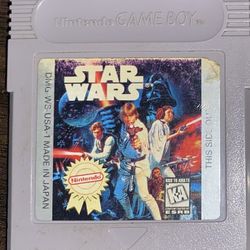 Gameboy Game Starwars 