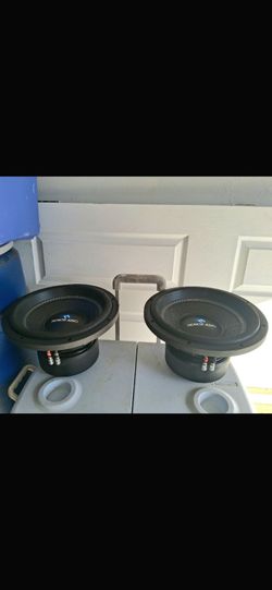 12s nemesis competition subwoofers 1200 watts rms good condition $200firm