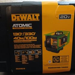 Dewalt 20V 3-beam 360-Degree 3-Plane Laser Level