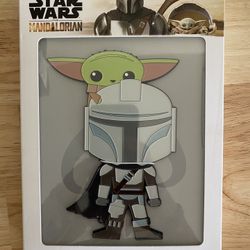 Disney Plus Mandalorian Giant 6” Pin