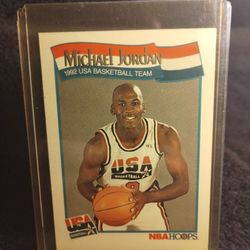 Michael Jordan 1992 NBA HOOPS All Star Game Card