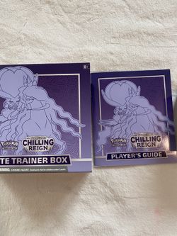 Pokémon Chilling Reign Box Full Of Cards