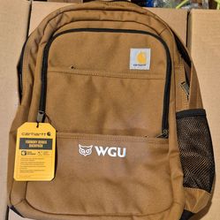 NEW Carhartt Foundry Series Brown Backpack Tough Camping School Work Office College Travel Flight
