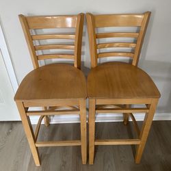 Wooden Barstools