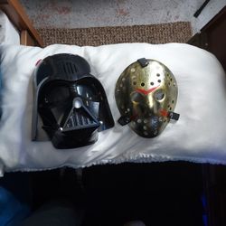 Darth Vader And Jason Mask Top Qaulity  Voice Changer In Vader Mask Both For Only 50$