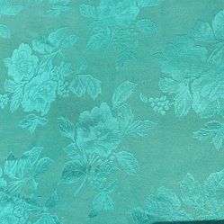 Tablecloth Dark green floral