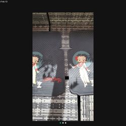 BETTY BOOPS CAR FLOOR MATS (2)