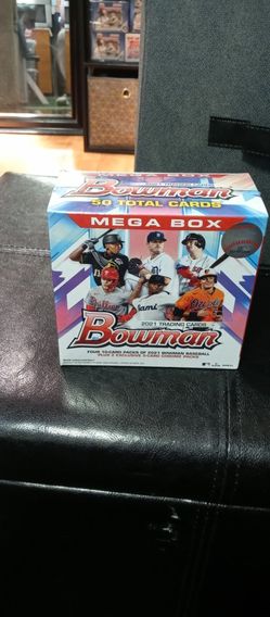 Bowman 2021 mega box 50 cards