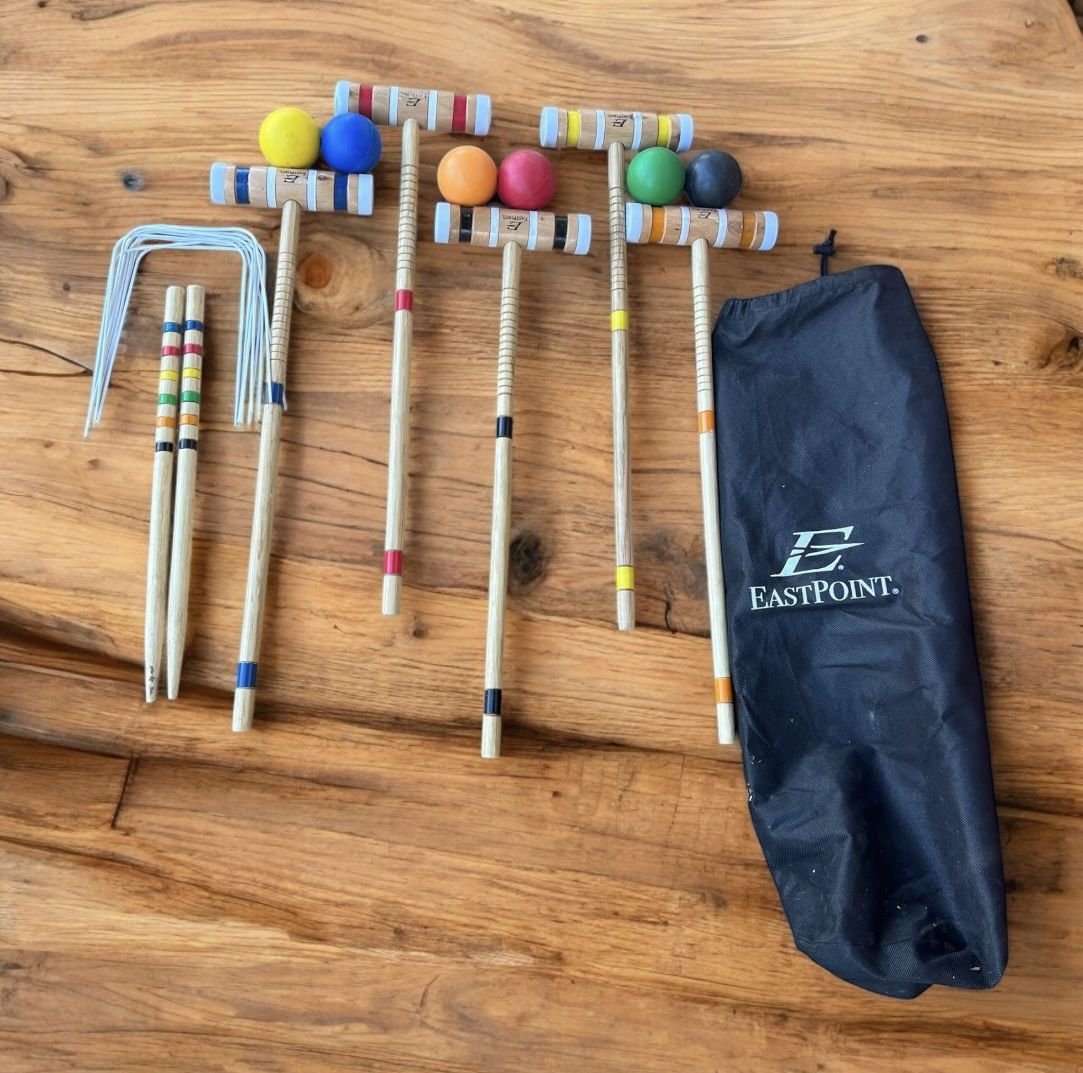 Nice Eastpoint Croquet Set