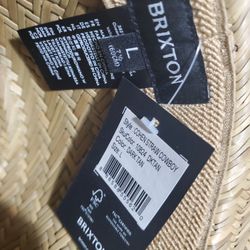 Brixton Cohen Straw Cowboy Hat, Size Large Versatile Hat