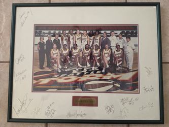 Autographed 2001 Seattle Storm Photo