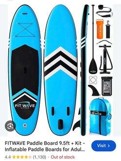 FitWave Stand-Up Inflatable Paddle Board