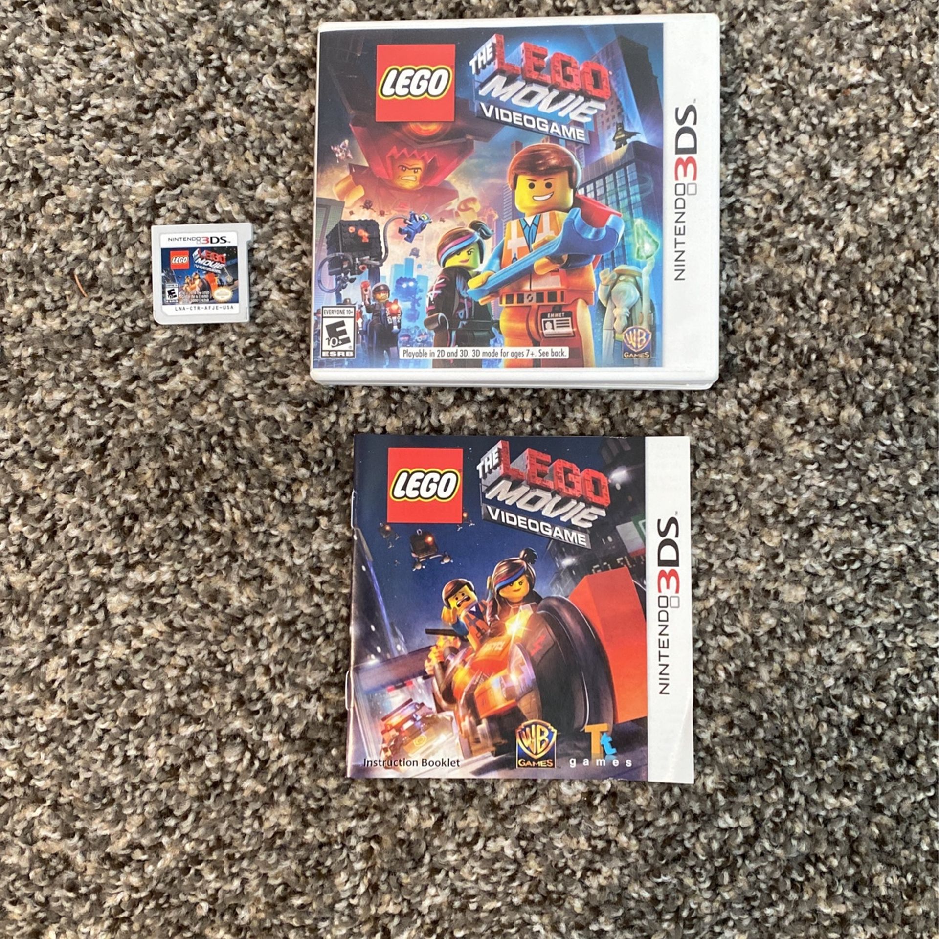 3DS Lego movie Game With Box And Manual