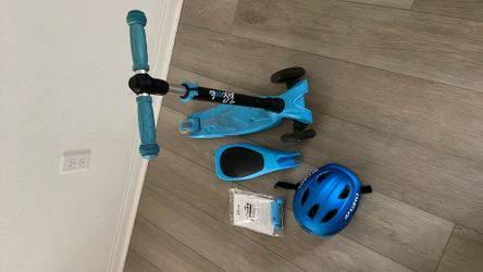 Scooter & helmet
