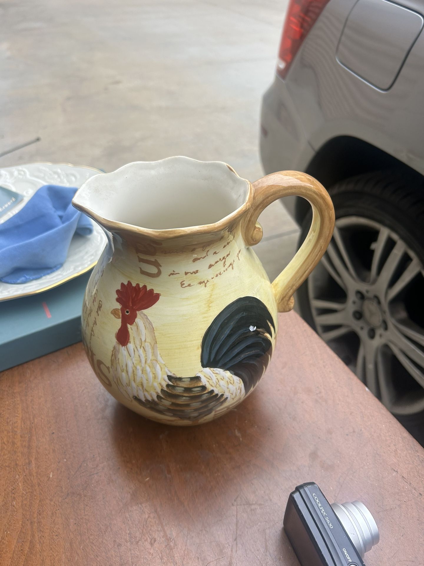 ROSS Rise & Shine Rooster Pitcher