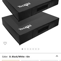 Yes4All Silencer Drop Pads/Weightlifting Drop Pads with PVC Cover & Easy Carry Handles – Sold in Pairs