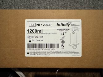 Infinity 1200ml Enternal feed bags