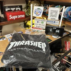 Ftp thrasher hoodie colab (black) S