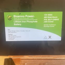 Very Light Lithium Ion Phosphate, Batteries