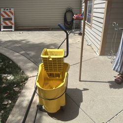 Mop And Mop Bucket 