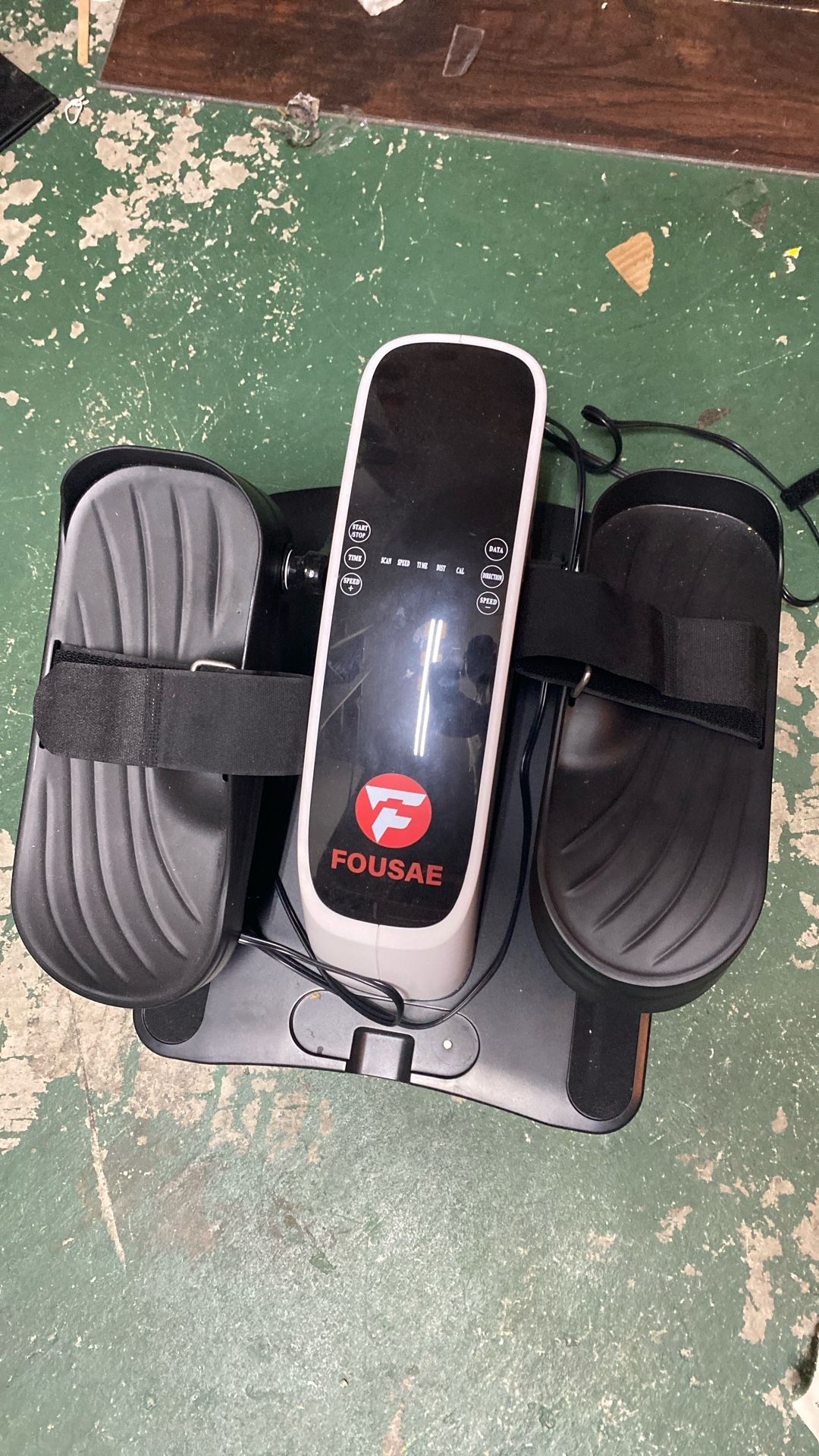 Fouasae Under Desk Elliptical Exercise Machine With Remote